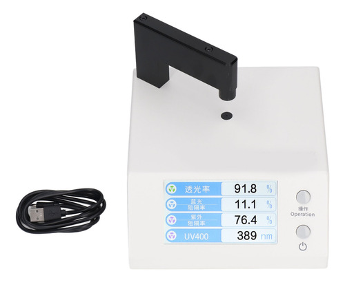 Espectrofotómetro Vis Linshang Lab Lcd Con Transmisión De Es