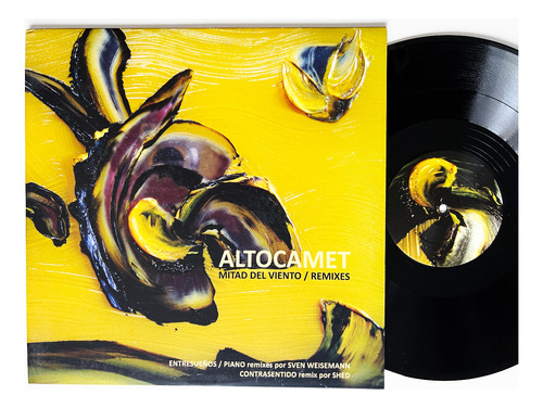 Altocamet - Mitad Del Viento / Remixes - Vinilo Argentina 