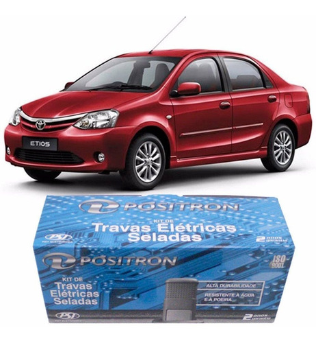 Kit Trava Elétrica Pósitron Toyota Etios 4 Portas 012249000