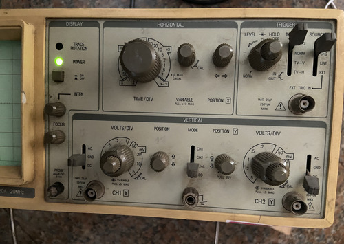 Osciloscópio Os-9020a 20mhz Leia Detalhes Abaixo