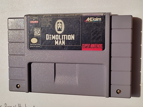 Demolition Man Snes Nintendo