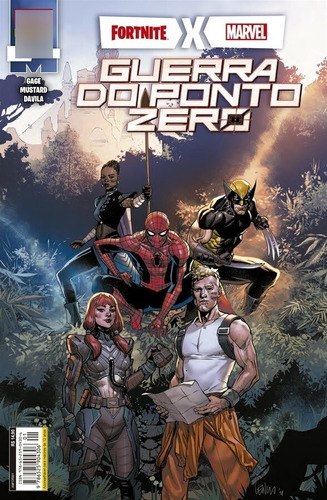 Libro Fortnite X Marvel N.1: Guerra Do Ponto Zero