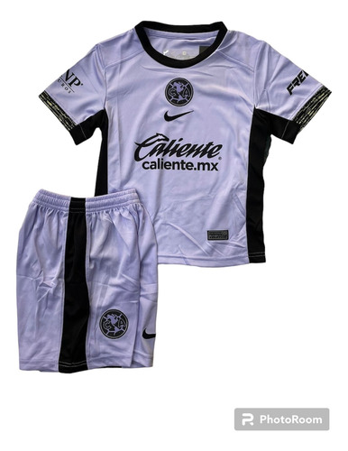 Jersey Playera Conjunto Para Niño América Tercero 4-6 Años 