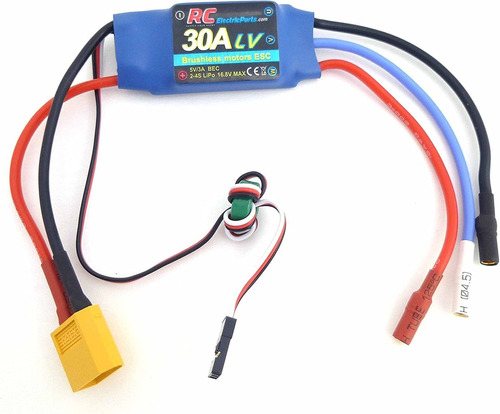 Controlador Esc 30a Motor Brushless Con Conector Xt60