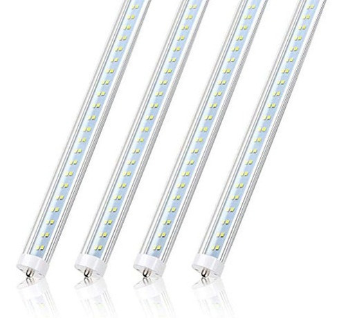 T8t10t12 8ft Led Tubo Luz Solo Pin Fa8 Base 50w 6000lm 5000k