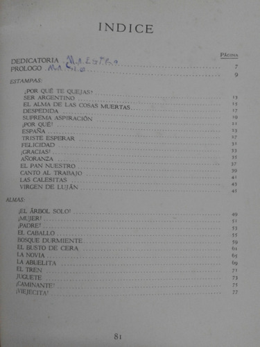 Imagen 3 de 5 de Estampas Y Almas * Hector Jose Aguirre * Kraft 1950 *