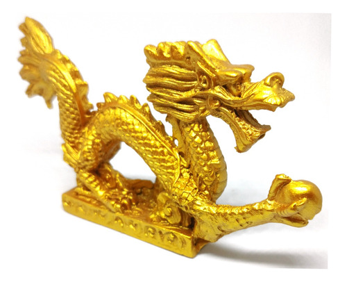 Figura De Dragón Feng Shui De Resina Decoración Oriental 475