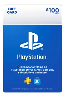 Playstation Store Gift Card $100 | Tarjeta Regalo | Psn Usa