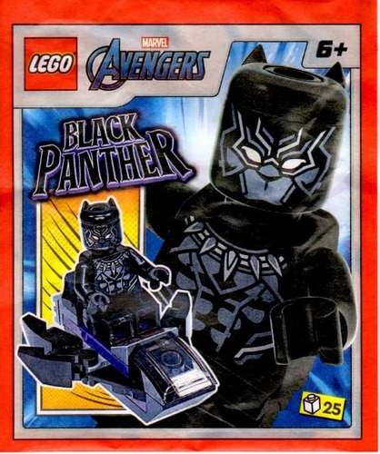 Minifigura De Lego Marvel Superheroes: Black Panther Con Roy