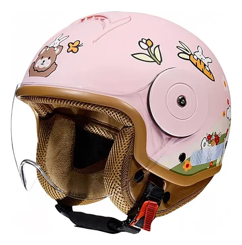 Casco jet visera solar sale