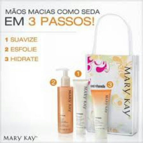 Kit Mãos De Seda Pêssego Mary Kay Original