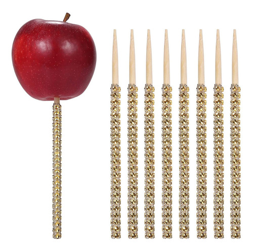 Quotidian - Palillos De Bambú Con Diamantes De Imitación De