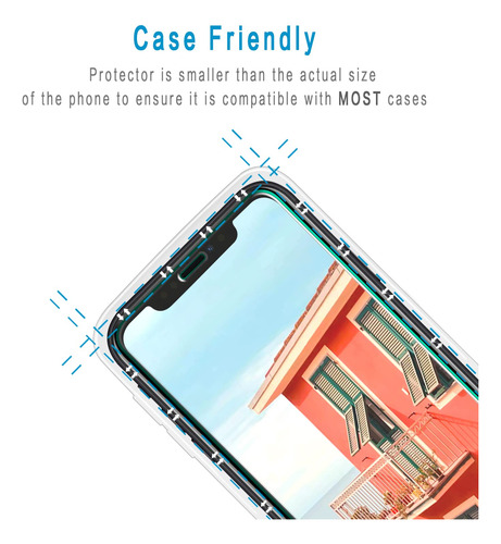Protector De Pantalla Vidrio Templado Apple iPhone 11 Xr