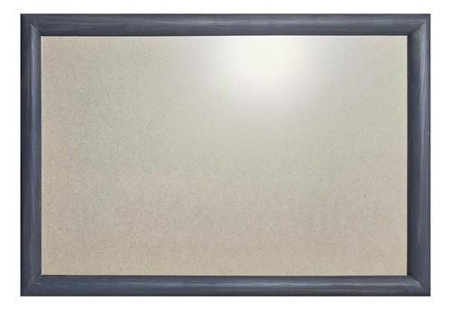 Marco De Madera 50x70cm Variedad De Espesor Todo Incluido Gris Grafito Media Caña 2.5cm