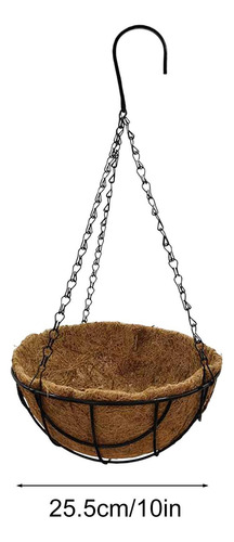 Cesta Con Revestimiento De Coco Cestas Colgantes Para Planta