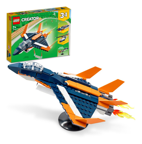 Imagen 9 de 10 de Lego® Creator 3en1: Avión Jet Supersónico
