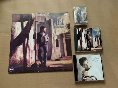 Richard Marx Repeat Offender Paid Vacation Lp Cd Y Cassette (Usado)