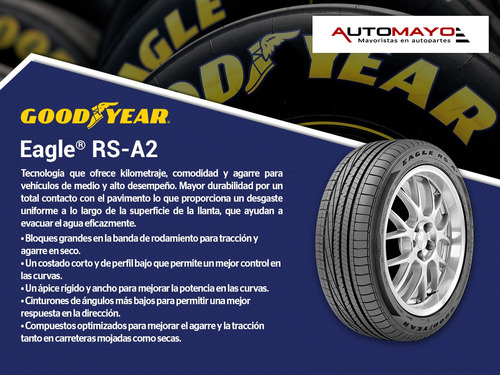 1 Llanta 245/45r20 (99y) Goodyear Eagle Rs-a2