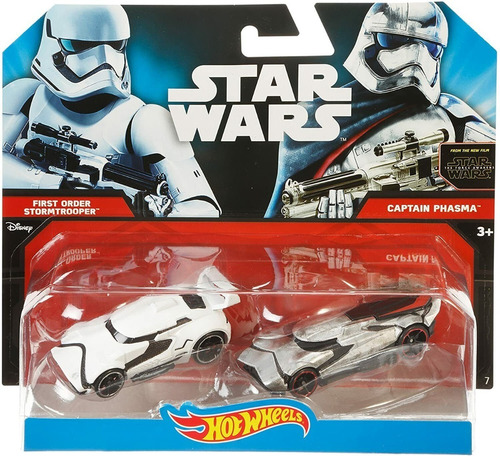 Star Wars First Order Vs Captain Phasma Set Hot Wheels Autos