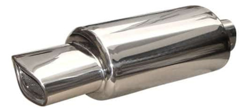 Tubo De Escape Cromado Ovalado A26580