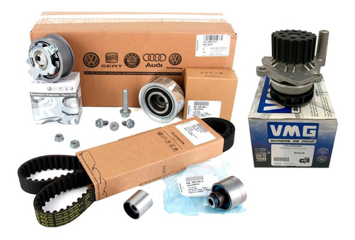 Kit Distribucion + Bomba Agua Vw Tiguan Amarok Vento Passat