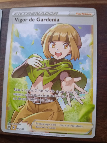 Proxy/repli Carta Pokemon Vigor De Gardenia Fullart