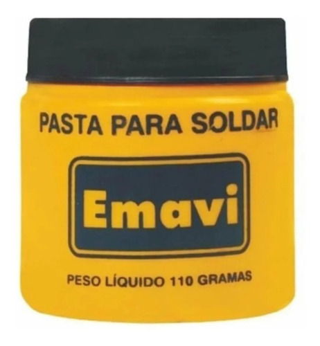 Pasta Auxiliar Para Solda A Estanho Emavi - 110g