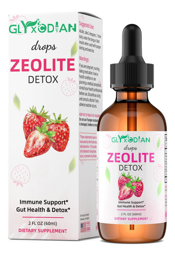 Glyxcodian Gotas Zeolita Clinoptilolita Con Vitaminas B12 D3