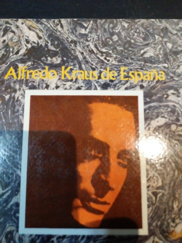 Alfredo Kraus De España Disco Lp 