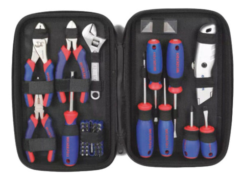Juego Herramientas 56 Pz Profesional 9096 C/estuche Workpro