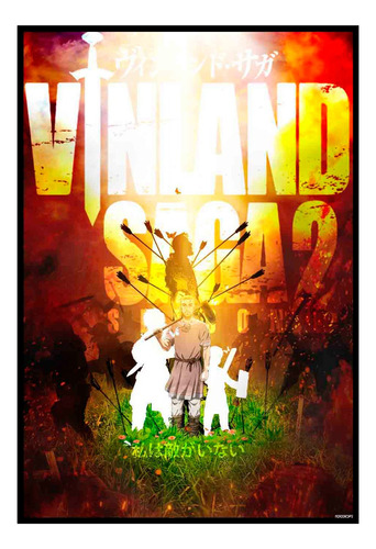 Cuadro Premium Poster 33x48cm Vinland Saga