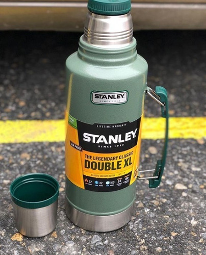 Termo Stanley Classic 1.9l 2qt Verde Pico Cebadador Mate 2l