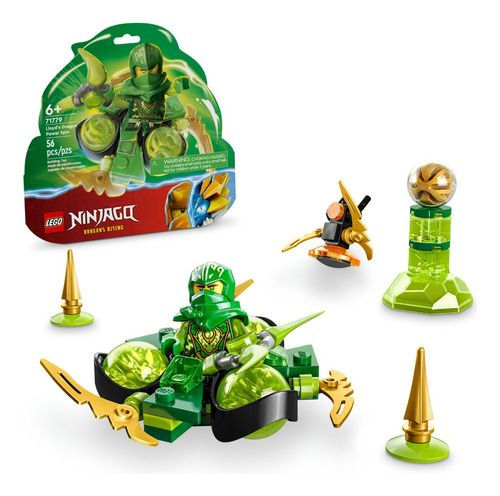 Kit Lego Ninjago Lloyd Dragon Power Ciclón Spinjitzu 71779 56 Piezas 3+