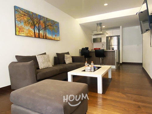 Imagen 1 de 22 de Departamento En Santa Fe Cuajimalpa, Cuajimalpa De Morelos Con 1 Recámara, 48 M², Id: 102239