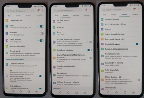 Lg V40 Thinq Dual Sim 128 Gb Negro 6 Gb Ram Desbloqueado Negro (Usado)