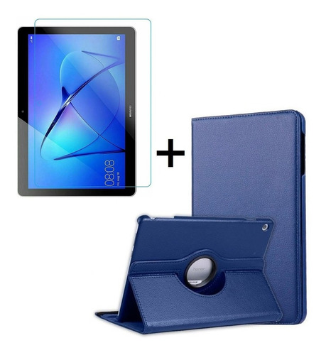 Funda Case Cover + Mica Vidrio Para Huawei Mediapad T5 10 