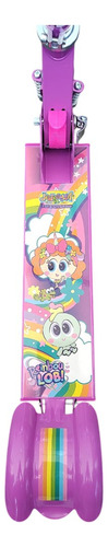 Scooter Infantil 3 Ruedas Luz Led Plegable Diseño Distroller