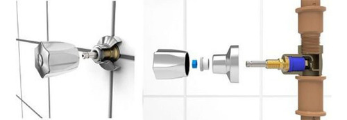 Reparo Mvs Registro Pressão Tigre/lekat 25 Mm 017401 Blukit