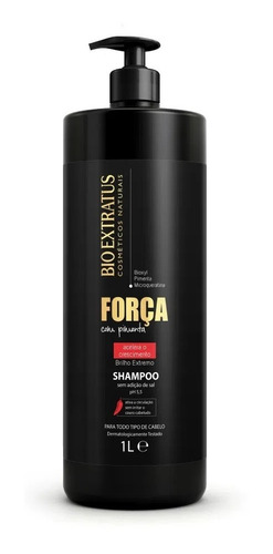 Kit Bio Extratus Força E Pimenta Sh + Mas + Cond + Loçao
