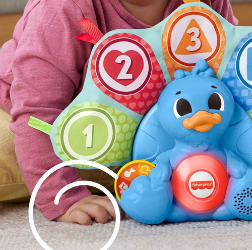 Fisher-price Linkimals Juguete Pavo Real Plumas Coloridas
