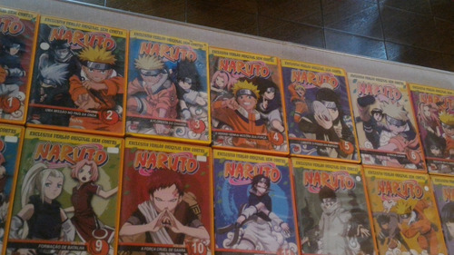 Coleçao Naruto 15 Dvd - Original (Usado)