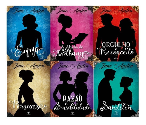 Coleção Jane Austen Mergulhe Na Intensidade Dos Escritos Dessa Renomada Autora De Romance De Época, Apaixone-se Por Cada Personagem Com Esses 6 Excelentes Livros!