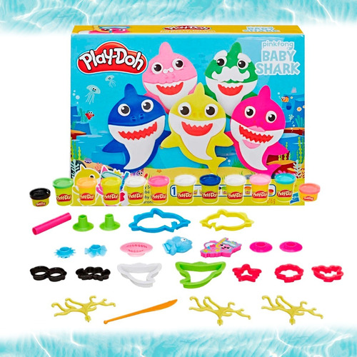 Play Doh Baby Shark Juguete Original Hasbro