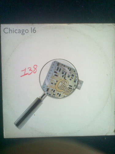 Lp. Chicago 16. 1982. Vinilo. Acetato.