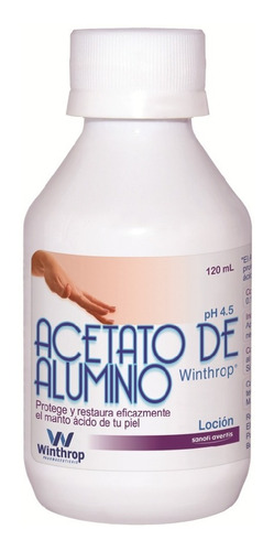 Acetato Aluminio Loción Ph 4.5 - mL a $105