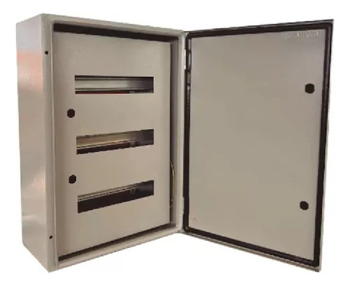 Gabinete Met. 45x45x16 Gabexel C/ctae Calado Y Cab. Erm Beige