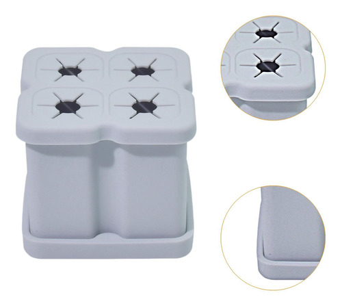 Soporte Para Cabezales De, Soporte Portátil Rejilla Gris 4