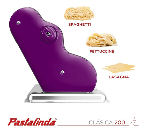 Imagen 2 de 10 de Pastalinda Máquina Clásica 200 Violeta