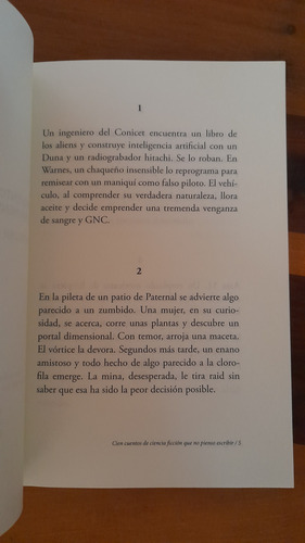 Cien Cuentos De Ciencia Ficción Que No Pienso Escribir (Usado)