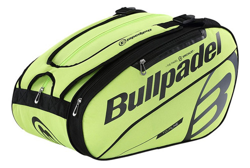 Bolso Paletero Bullpadel Tour Amarillo Fluor